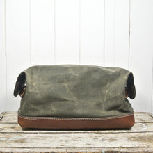 De Gaulle Dopp Kit in Olive | Blue Claw Bag Co