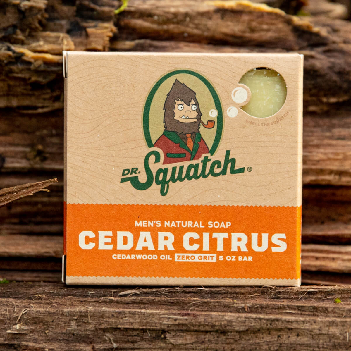 Dr. Squatch Bar Soap, Cedar Citrus – Blue Claw Co. Bags and Leather  Accessories For Men