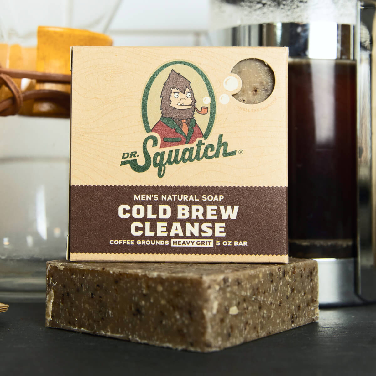 Dr. Squatch Bar Soap, Gold Moss – Blue Claw Co. Bags and Leather  Accessories For Men