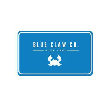 Blue Claw Gift Card