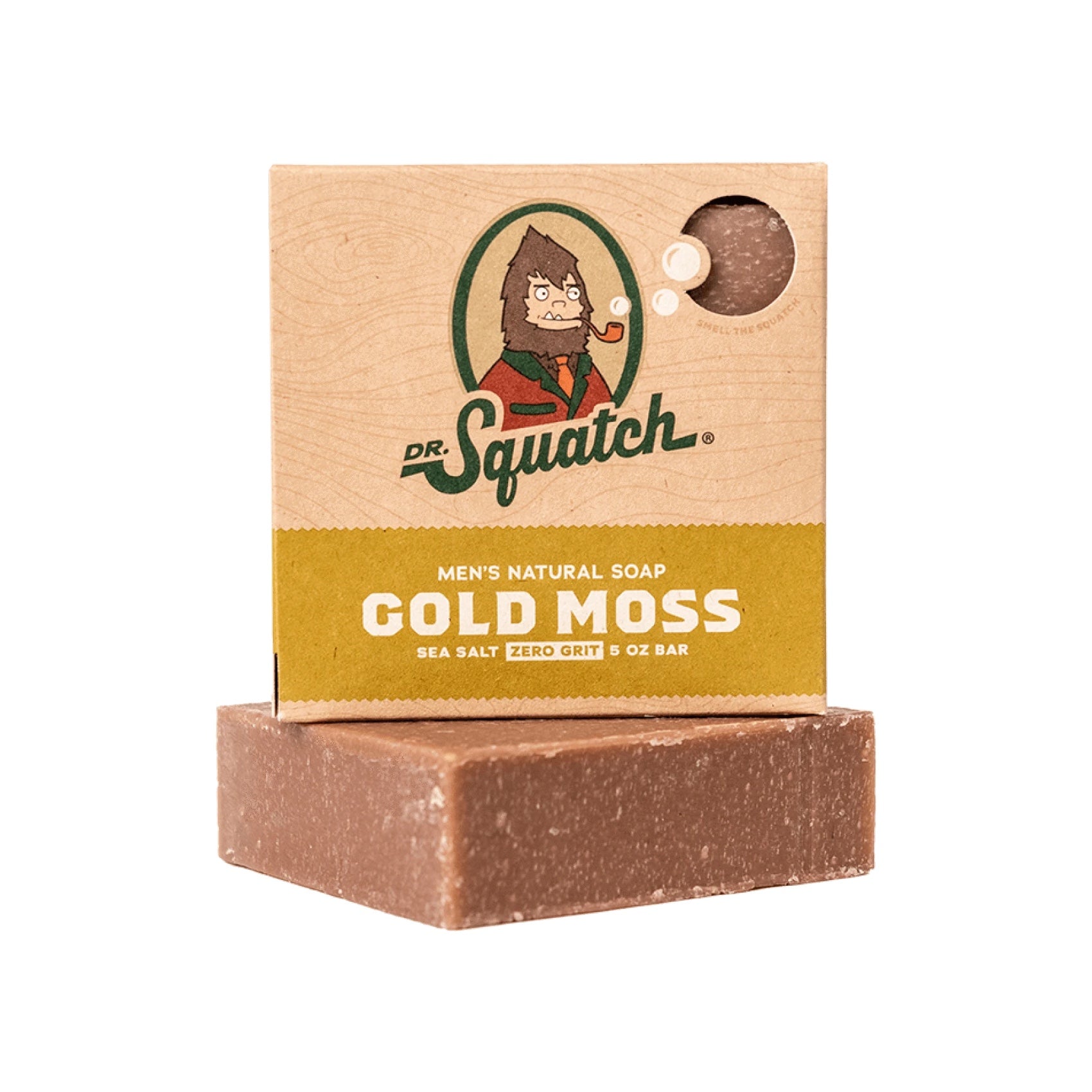 Dr. Squatch Bar Soap, Gold Moss – Blue Claw Co. Bags and Leather