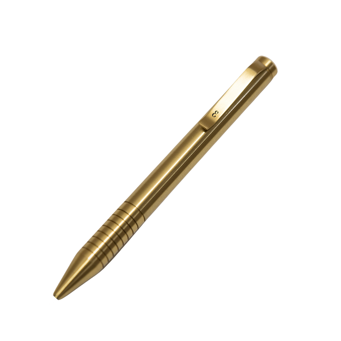 Everyman Brass Grafton Mini Twist Pen