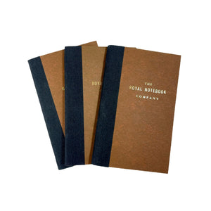 3 Pack Original Notebooks - Small