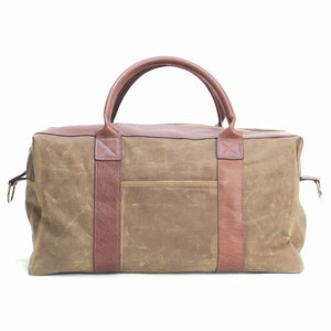 Waxed Worton Weekender, Tan