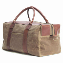 Waxed Worton Weekender, Tan